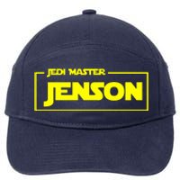 Jedi Master Personalised Name 7-Panel Snapback Hat