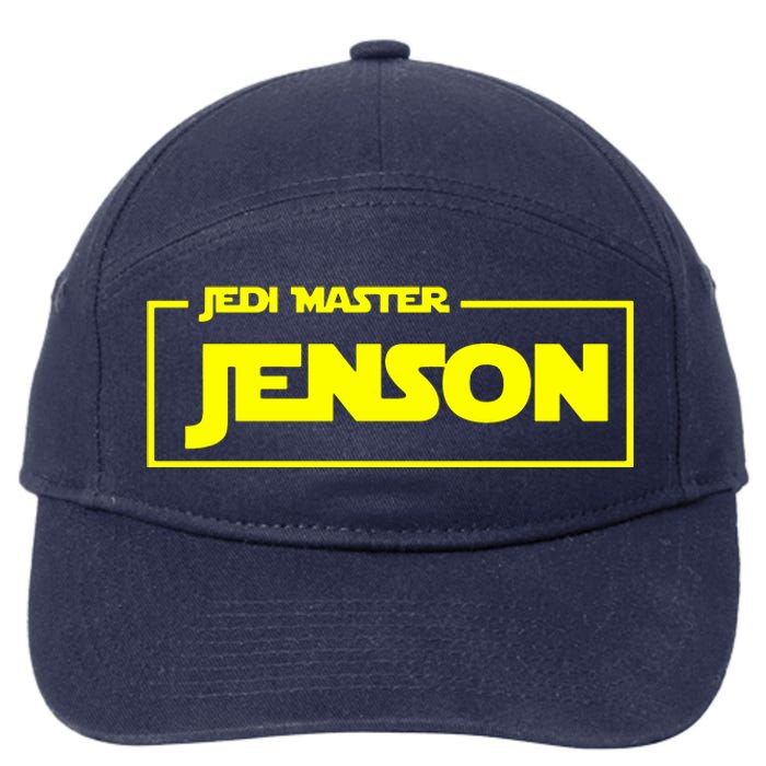 Jedi Master Personalised Name 7-Panel Snapback Hat