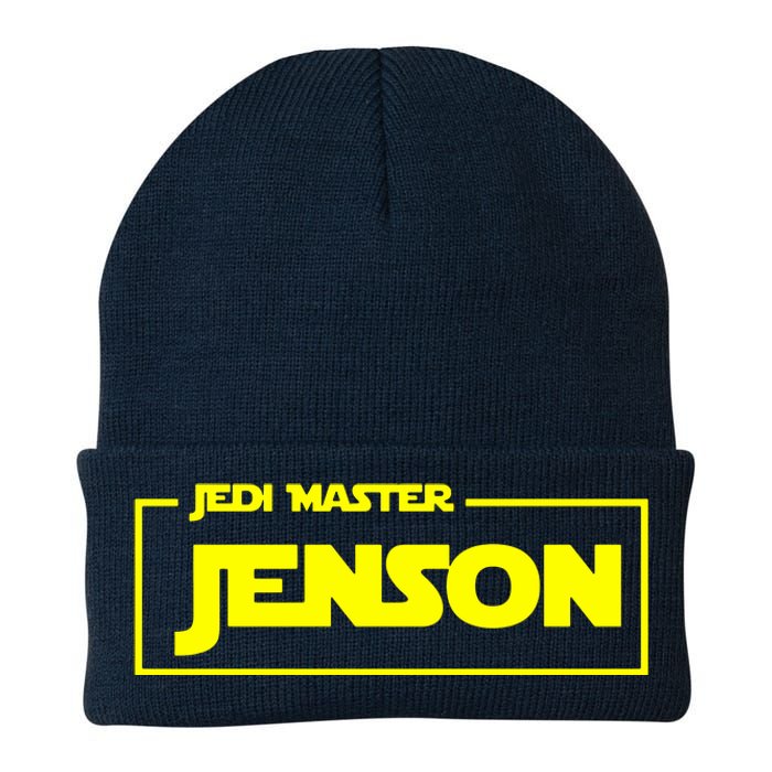 Jedi Master Personalised Name Knit Cap Winter Beanie