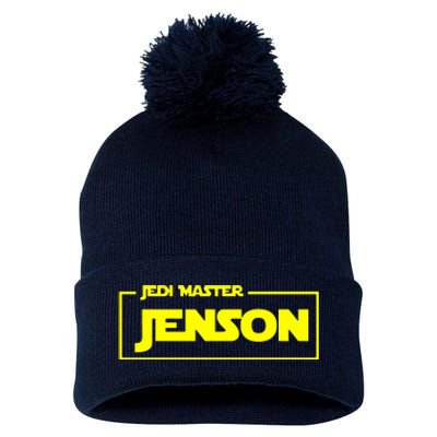 Jedi Master Personalised Name Pom Pom 12in Knit Beanie