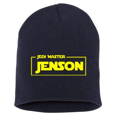 Jedi Master Personalised Name Short Acrylic Beanie