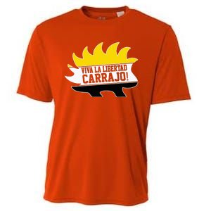 Javier Milei Presidente 2024 Libertarian Viva La Libertad Cooling Performance Crew T-Shirt