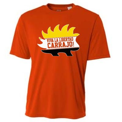 Javier Milei Presidente 2024 Libertarian Viva La Libertad Cooling Performance Crew T-Shirt