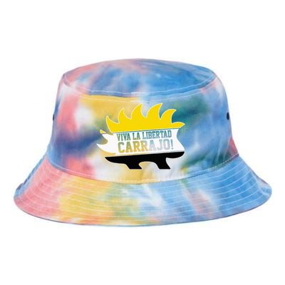 Javier Milei Presidente 2024 Libertarian Viva La Libertad Tie Dye Newport Bucket Hat