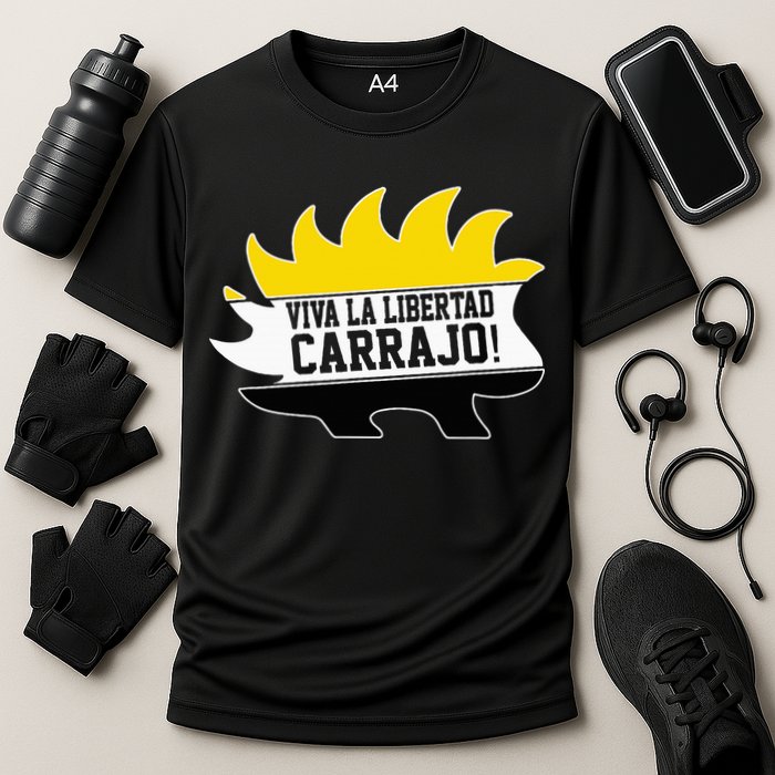 Javier Milei Presidente 2024 Libertarian Viva La Libertad Cooling Performance Crew T-Shirt