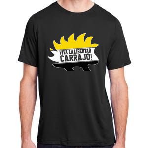 Javier Milei Presidente 2024 Libertarian Viva La Libertad Adult ChromaSoft Performance T-Shirt