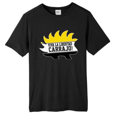 Javier Milei Presidente 2024 Libertarian Viva La Libertad Tall Fusion ChromaSoft Performance T-Shirt