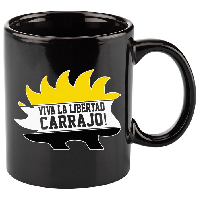 Javier Milei Presidente 2024 Libertarian Viva La Libertad 11oz C Handle Ceramic Mug