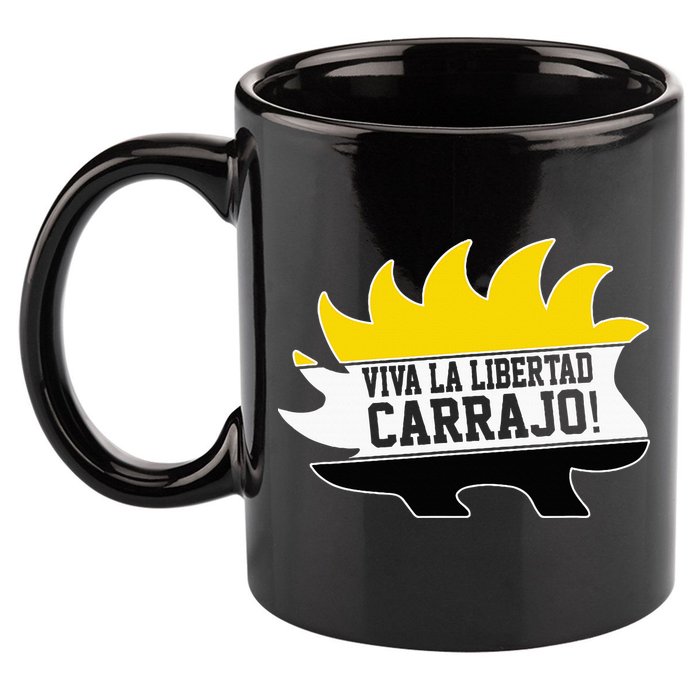 Javier Milei Presidente 2024 Libertarian Viva La Libertad 11oz C Handle Ceramic Mug