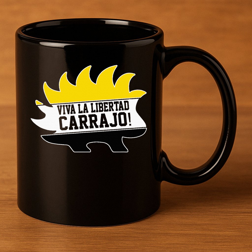 Javier Milei Presidente 2024 Libertarian Viva La Libertad 11oz C Handle Ceramic Mug