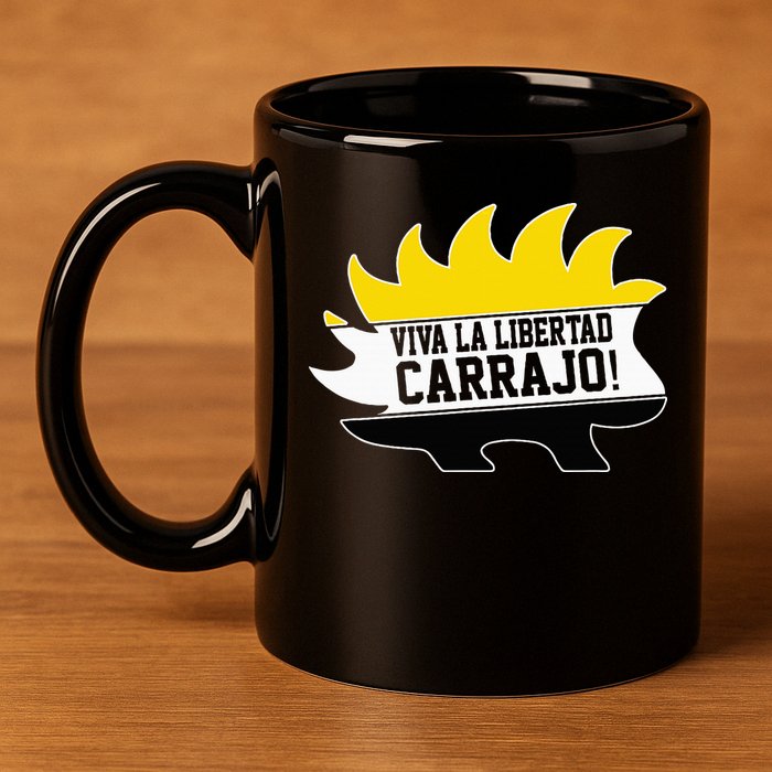 Javier Milei Presidente 2024 Libertarian Viva La Libertad 11oz C Handle Ceramic Mug