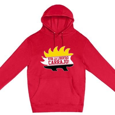 Javier Milei Presidente 2024 Libertarian Viva La Libertad Premium Pullover Hoodie