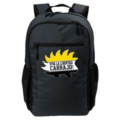 Javier Milei Presidente 2024 Libertarian Viva La Libertad Daily Commute Backpack