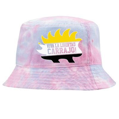 Javier Milei Presidente 2024 Libertarian Viva La Libertad Tie-Dyed Bucket Hat