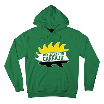 Javier Milei Presidente 2024 Libertarian Viva La Libertad Hoodie