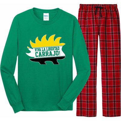 Javier Milei Presidente 2024 Libertarian Viva La Libertad Long Sleeve Pajama Set