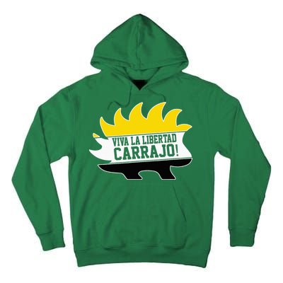 Javier Milei Presidente 2024 Libertarian Viva La Libertad Tall Hoodie