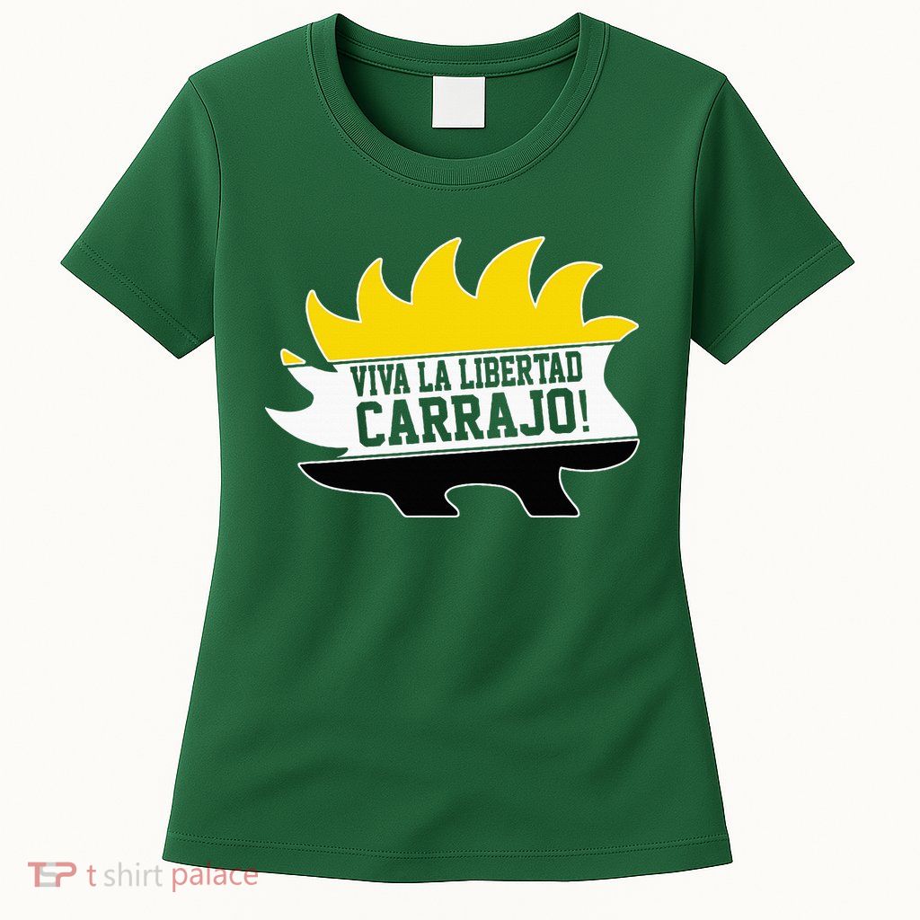 Javier Milei Presidente 2024 Libertarian Viva La Libertad Womens T-Shirt