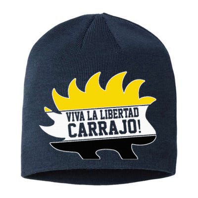 Javier Milei Presidente 2024 Libertarian Viva La Libertad Sustainable Beanie