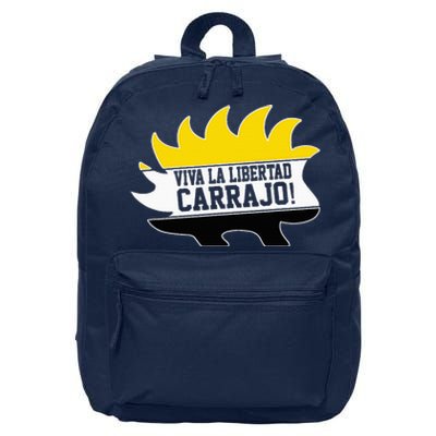 Javier Milei Presidente 2024 Libertarian Viva La Libertad 16 in Basic Backpack