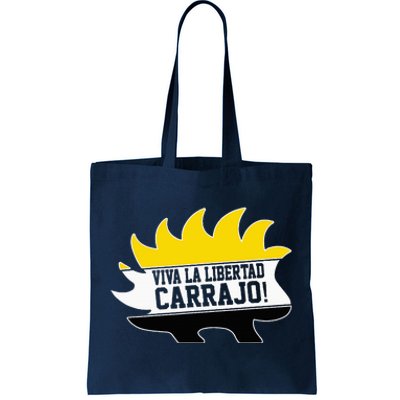 Javier Milei Presidente 2024 Libertarian Viva La Libertad Tote Bag