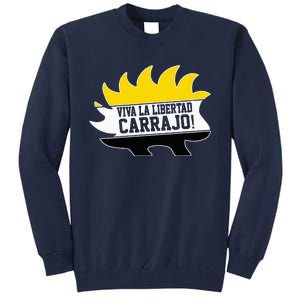 Javier Milei Presidente 2024 Libertarian Viva La Libertad Tall Sweatshirt