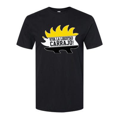 Javier Milei Presidente 2024 Libertarian Viva La Libertad Softstyle® CVC T-Shirt