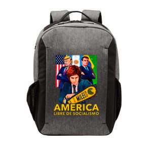 Javier Milei Presidente 2023 America Libre De Socialismo Vector Backpack