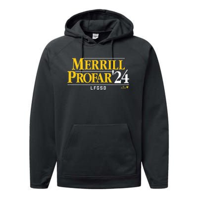 Jackson Merrilljurickson Profar 24 San Diego Baseball Performance Fleece Hoodie