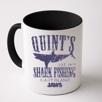 Jaws Movie Quints Shark Fishing Mug