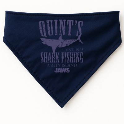 Jaws Movie Quints Shark Fishing USA-Made Doggie Bandana