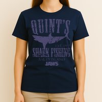 Jaws Movie Quints Shark Fishing T-Shirt