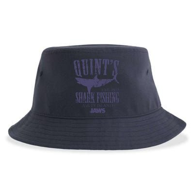 Jaws Movie Quints Shark Fishing Sustainable Bucket Hat