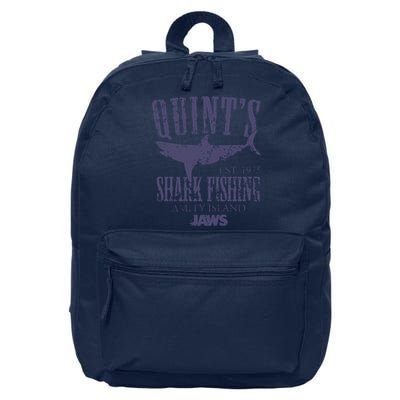 Jaws Movie Quints Shark Fishing 16 in Basic Backpack