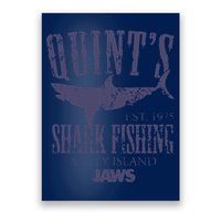 Jaws Movie Quints Shark Fishing Poster