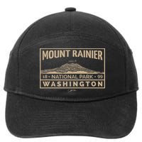 JCombs Mount Rainier National Park 7-Panel Snapback Hat