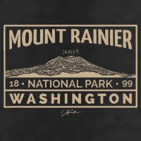 JCombs Mount Rainier National Park Adult Drive Performance Visor