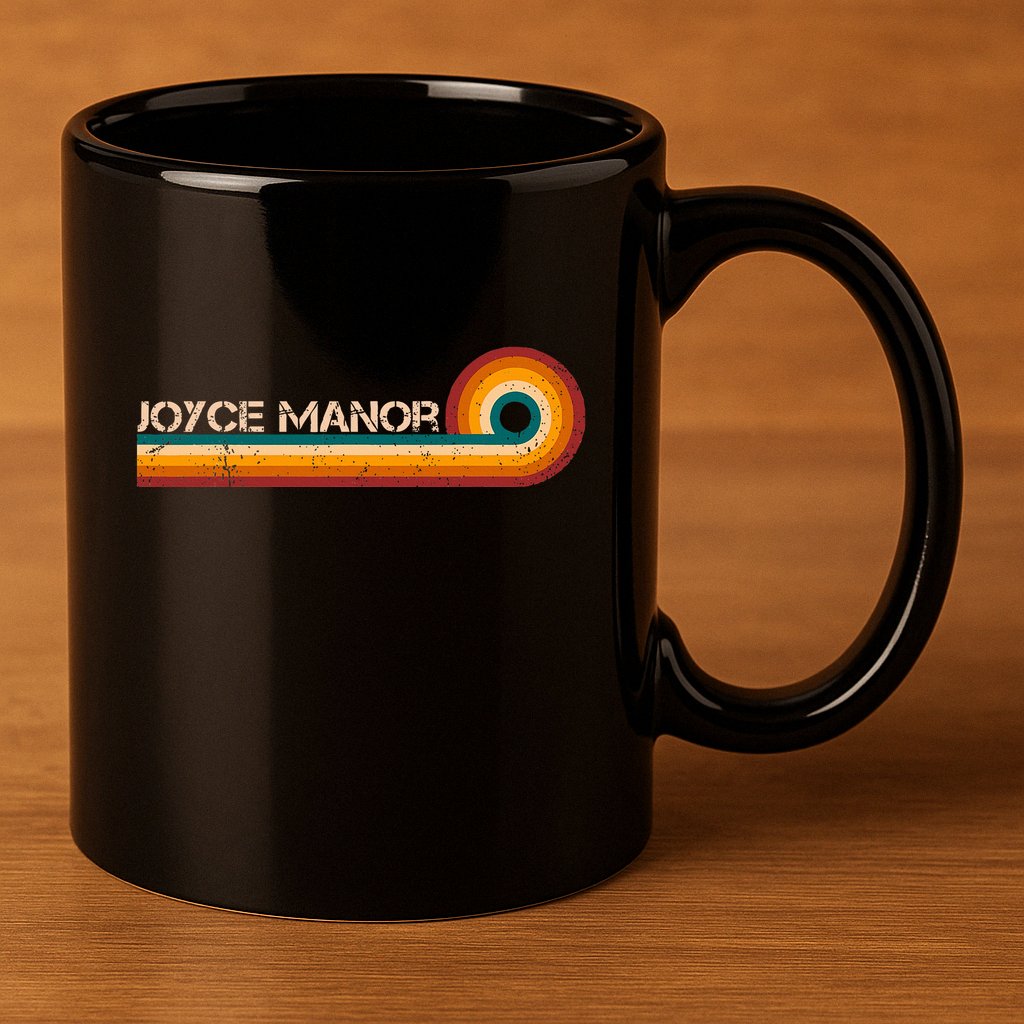 Joyce Manor Retro Stripes Musician 11oz C Handle Ceramic Mug