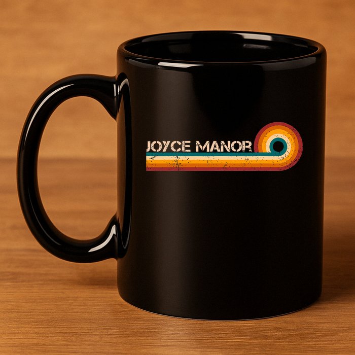Joyce Manor Retro Stripes Musician 11oz C Handle Ceramic Mug