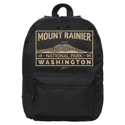 JCombs Mount Rainier National Park 16 in Basic Backpack