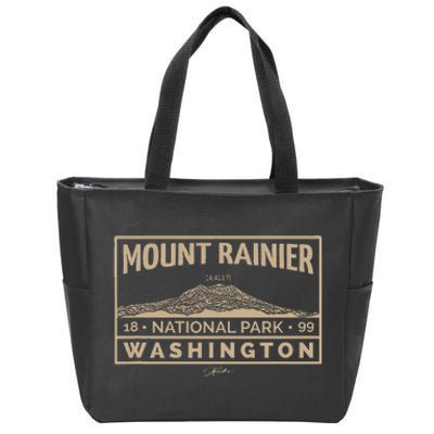 JCombs Mount Rainier National Park Zip Tote Bag