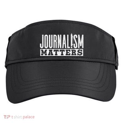 Journalism Matters Reporter Job Press Journalist Adult Drive Performance Visor