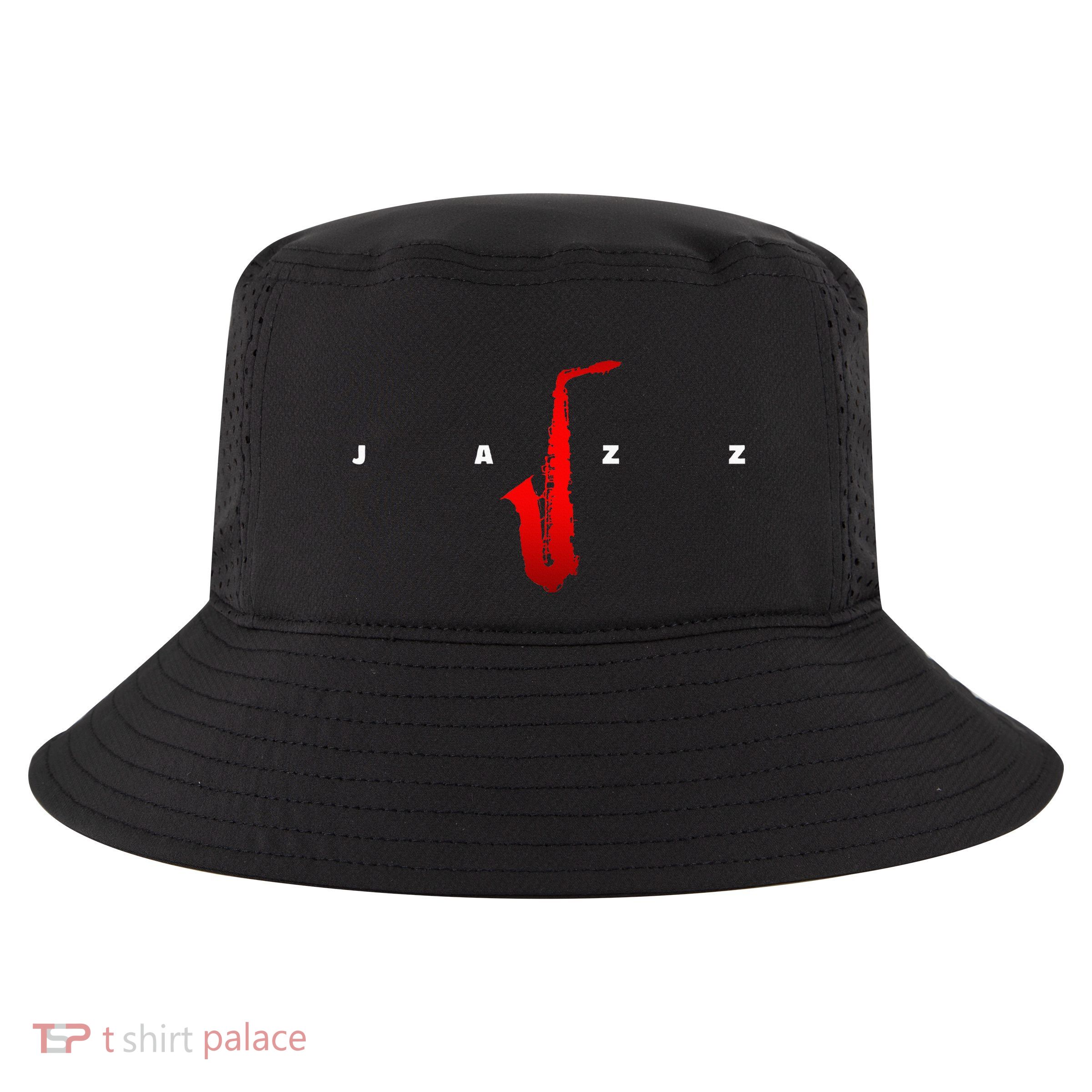 Jazz Music Saxophone Cool Comfort Performance Bucket Hat