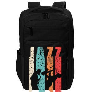 Jazz Musician Saxophonist Trumpetist Sax Trumpet Player Impact Tech Backpack