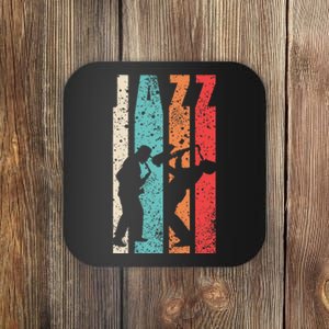 Jazz Musician Saxophonist Trumpetist Sax Trumpet Player Coaster