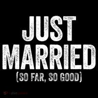 Just Married So Far So Good Newlywed Bride And Groom Mesh Reversible Basketball Jersey Tank