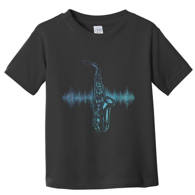 Jazz Music Saxophone Player Gift Saxophone Toddler T-Shirt