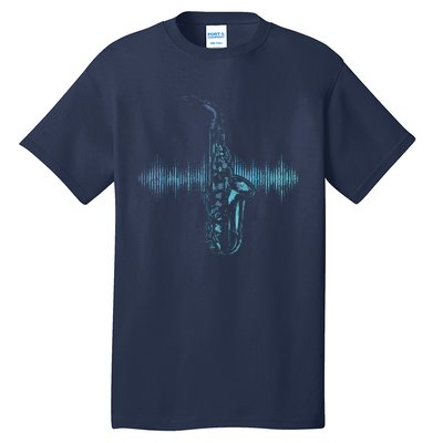 Jazz Music Saxophone Player Gift Saxophone Tall T-Shirt