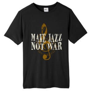 Jazz Music Saxophone Trumpet Gift Tall Fusion ChromaSoft Performance T-Shirt