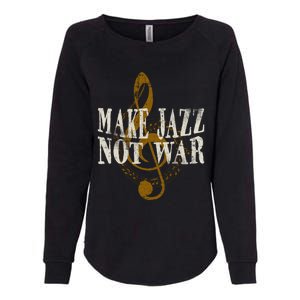 Jazz Music Saxophone Trumpet Gift Womens California Wash Sweatshirt